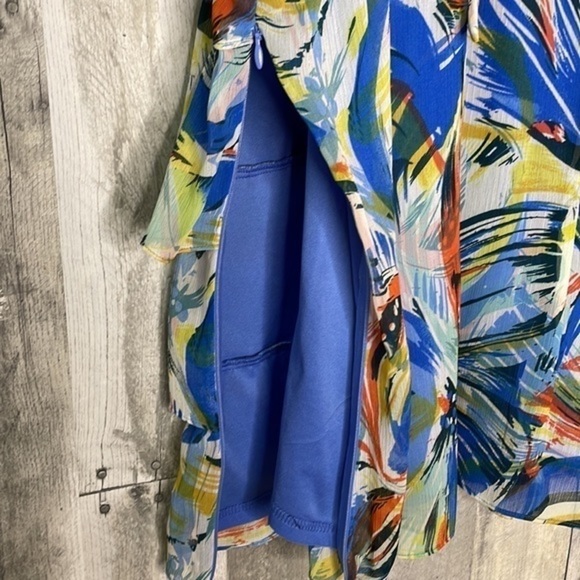 Spense Women’s Multicolored Lightweight Halter Top.Perfect For Summer! EUC Sz L - Picture 6 of 11